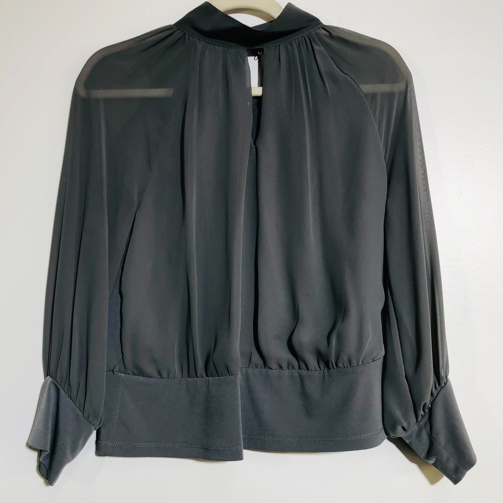 7 Avenue Grey Blouse M